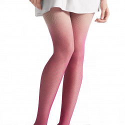 CHARLY ombre fishnet tights