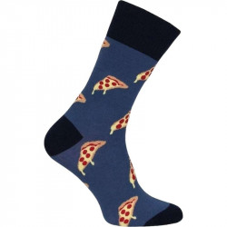 MORE Pizza patterned socks